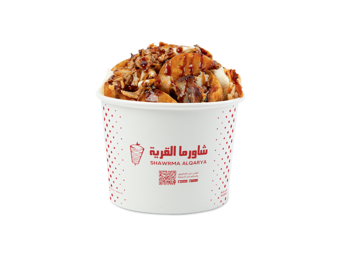 بطاطس ويدجز بدبس الرمان - عادي