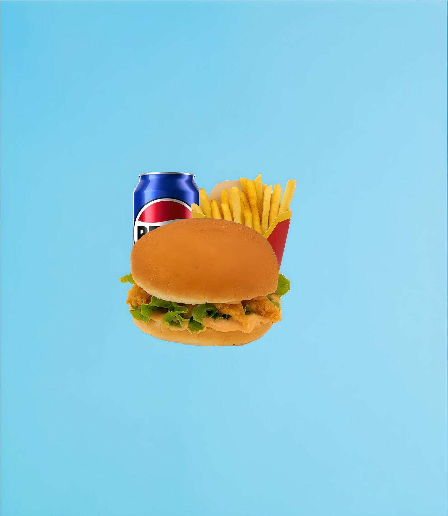 Burger Single - Chicken Tender Burger
