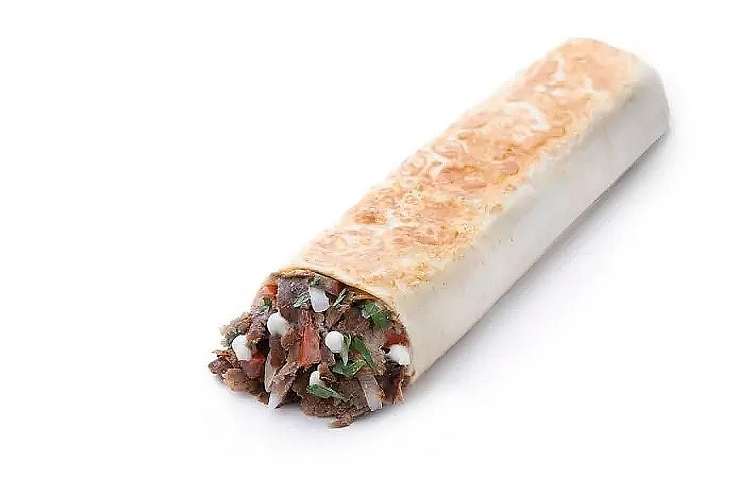 Saj Shawarma With Cheese And Meat