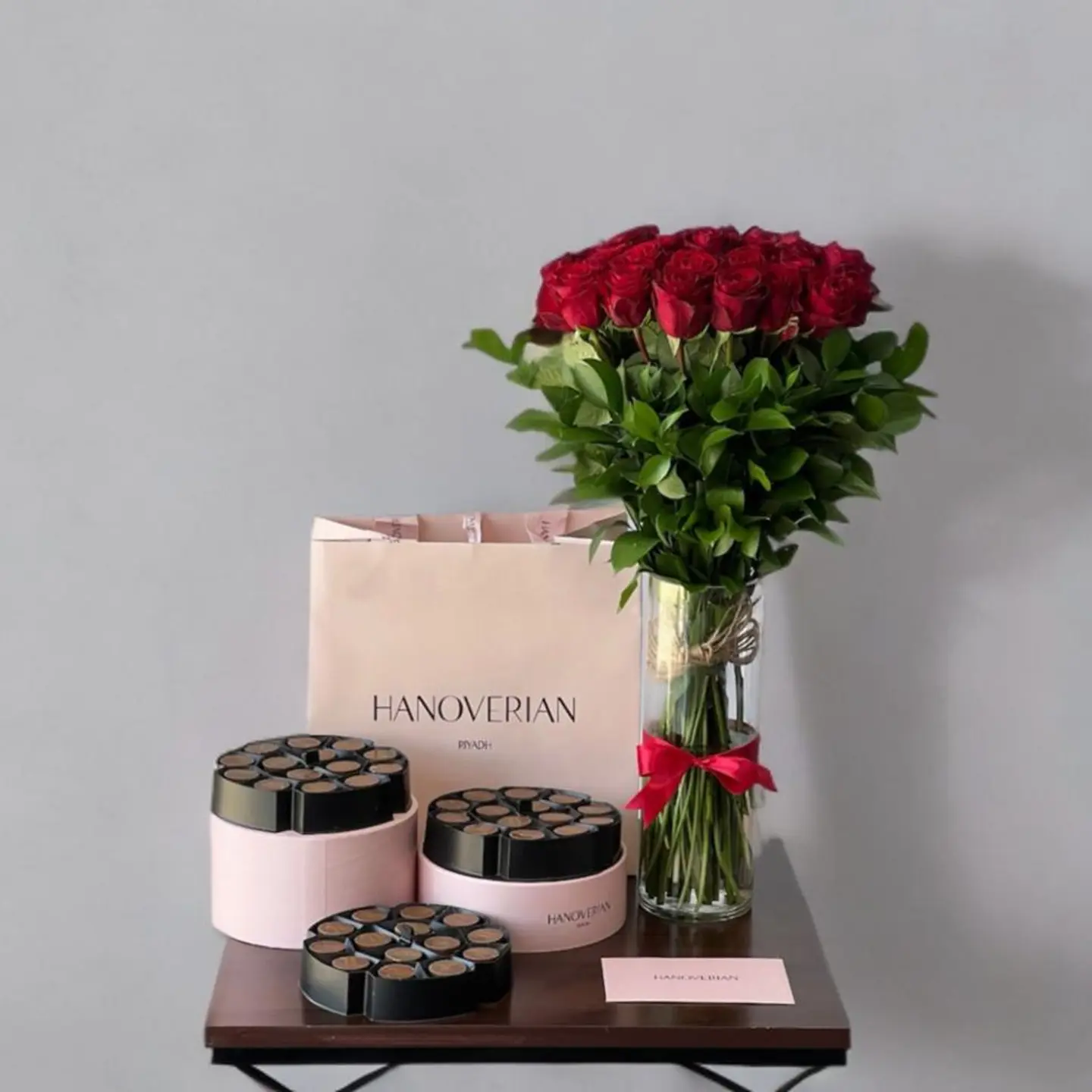 Hanoverian Rose Vase