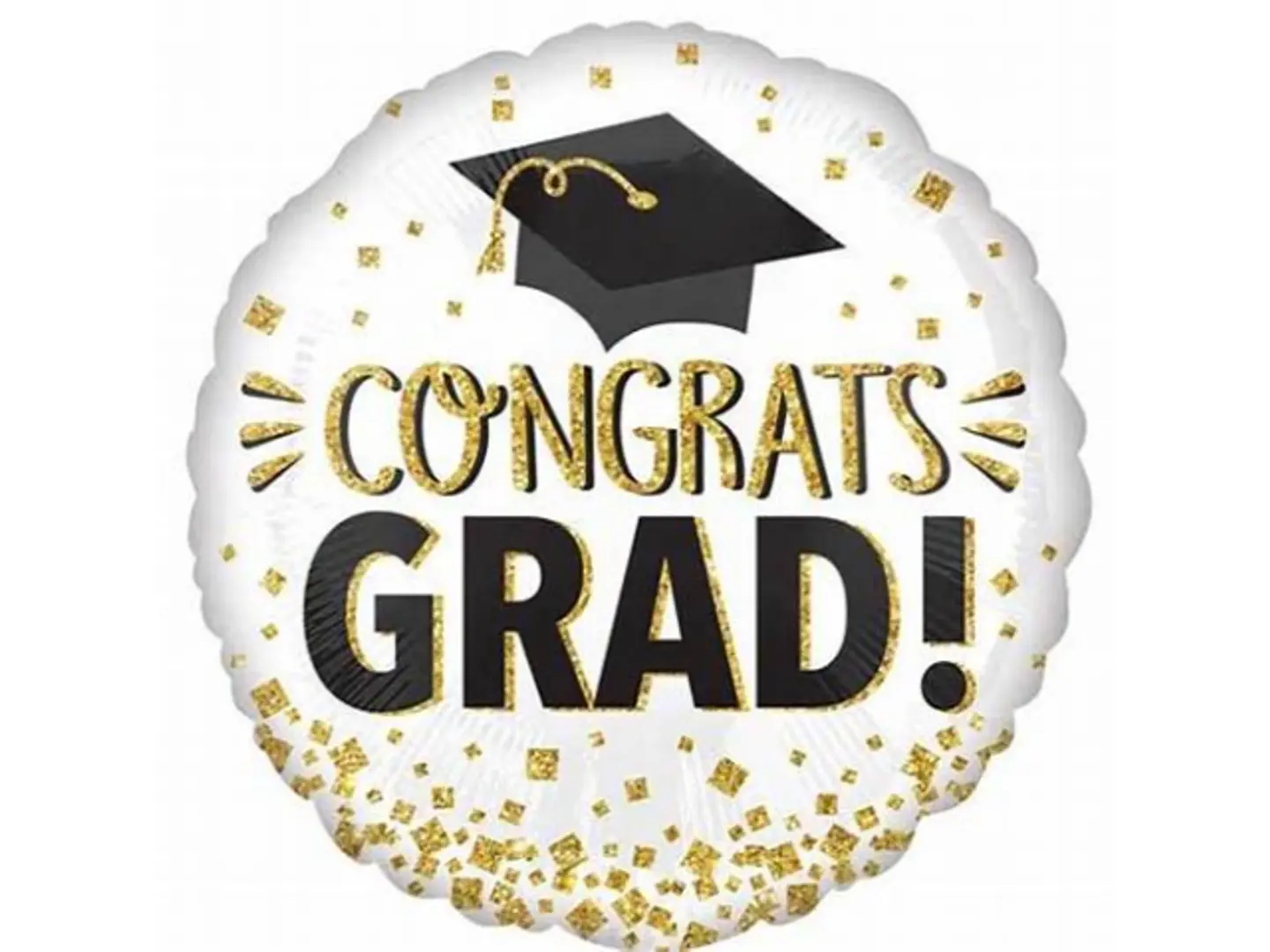 Graduation Helium Balloon Set Fly