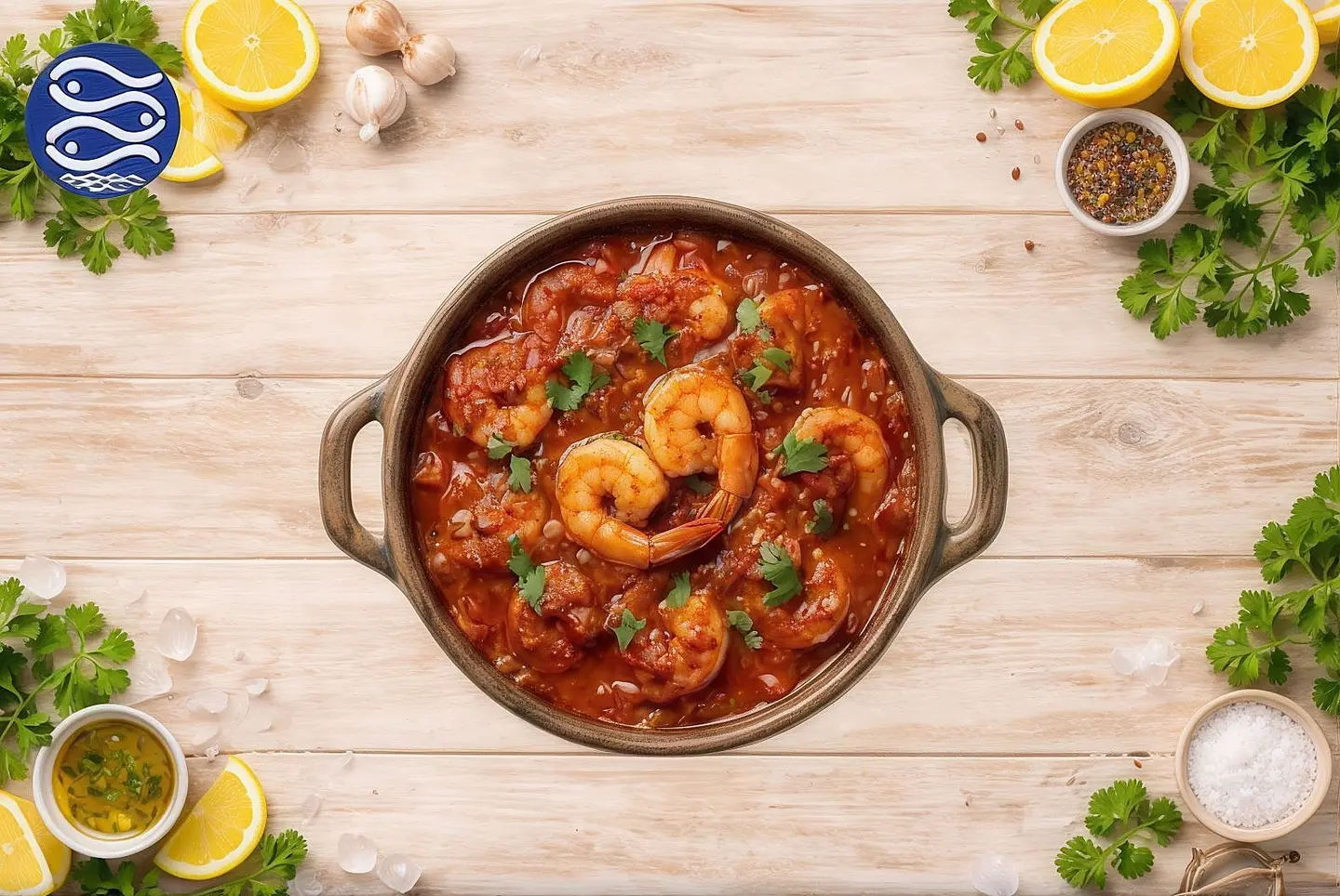Spicy Shrimp Tagine