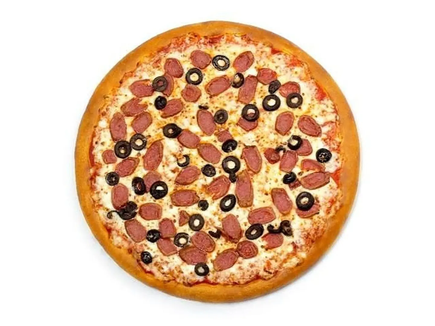 بيتزا نقانق