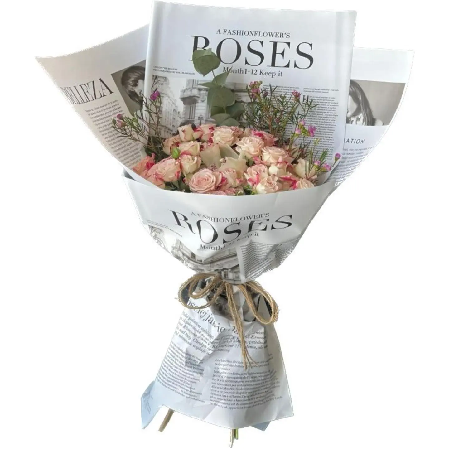 Baby Rose Two Tone Bouquet B1