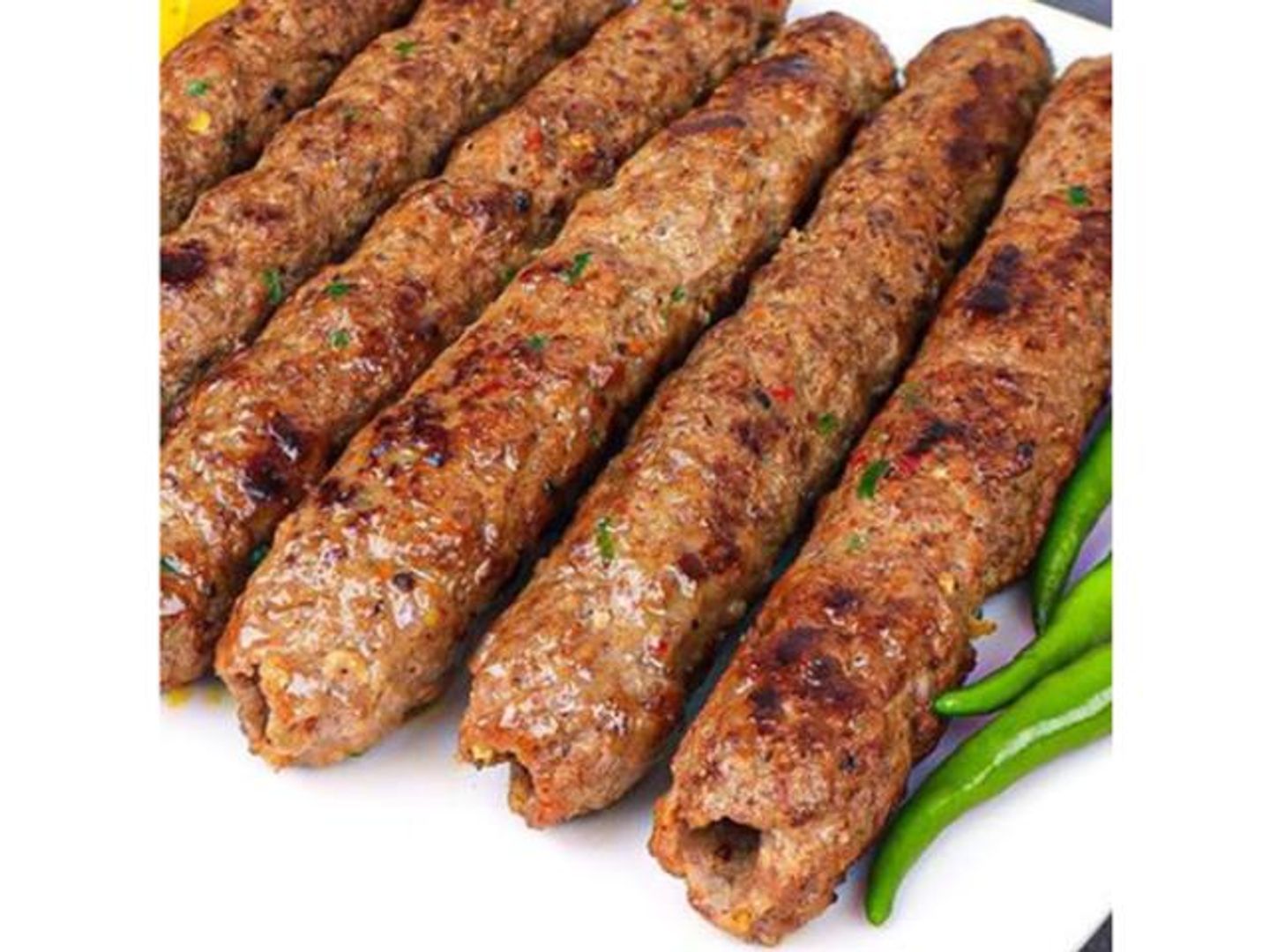 Beef Seekh Kabab , 4 Pcs