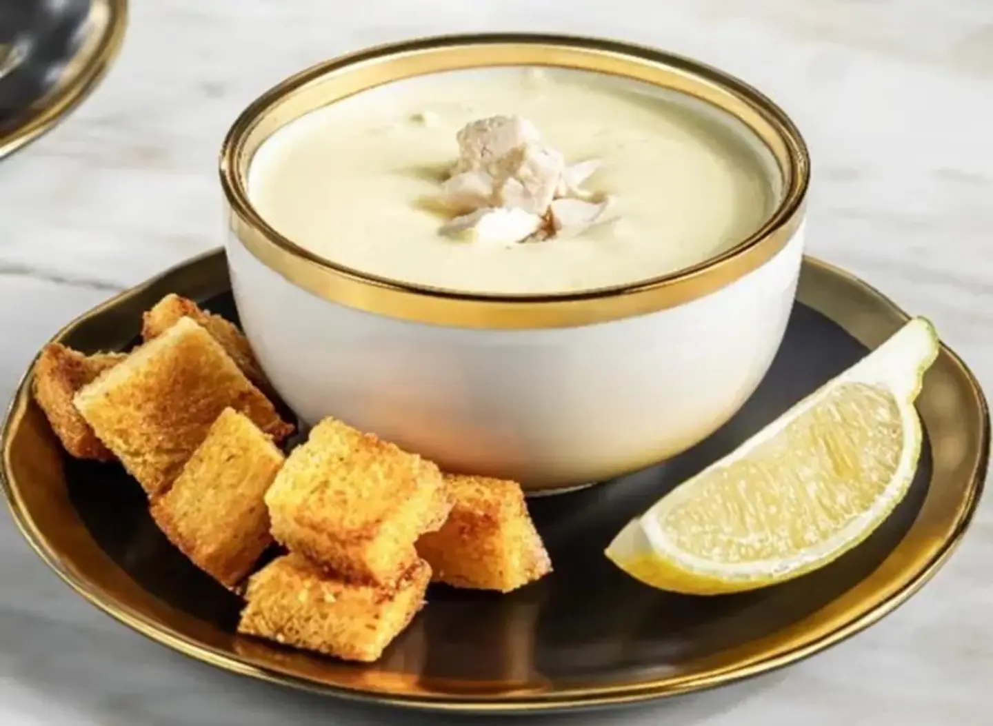 شوربة كريمة الدجاج