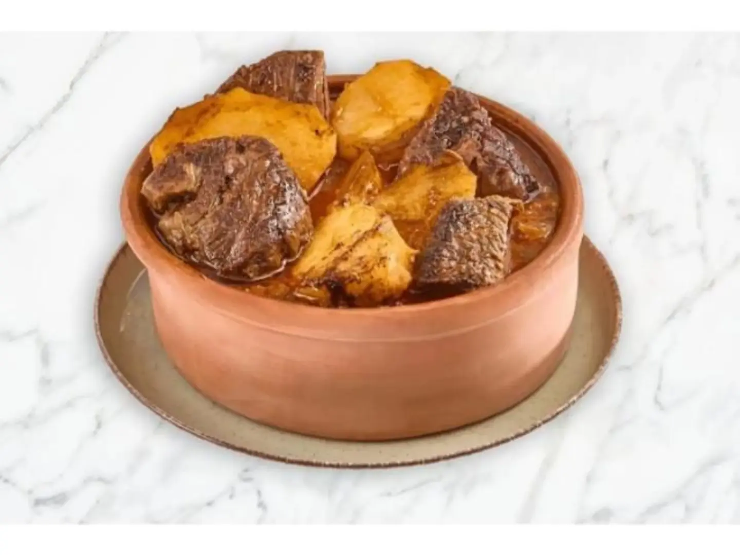 Potato Tagine With Meat