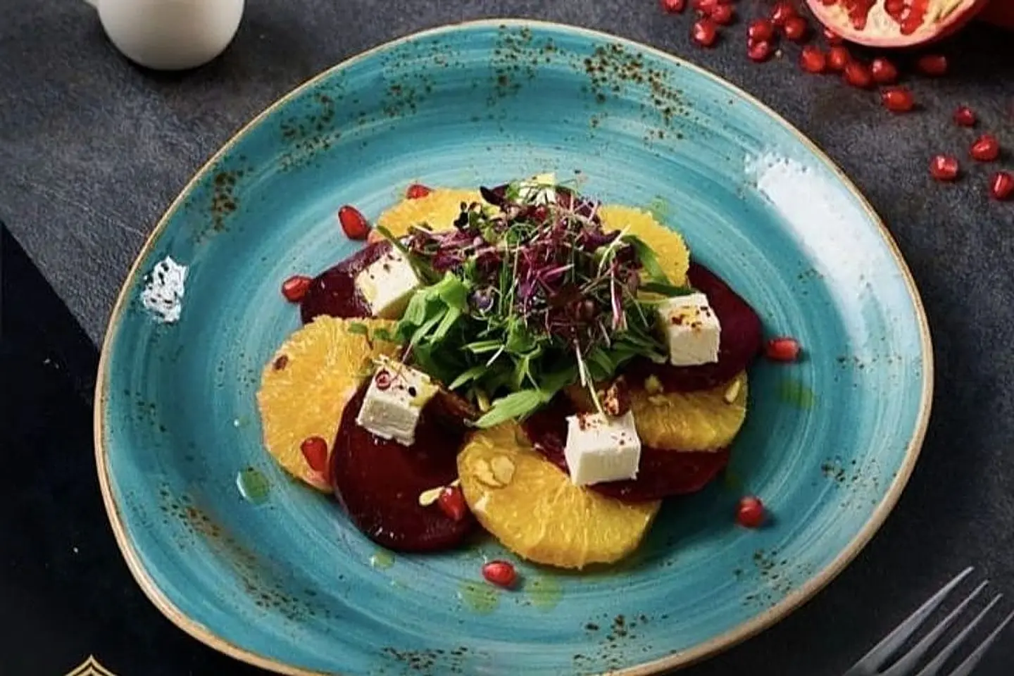 Grilled Beetroot Salad With Orange
