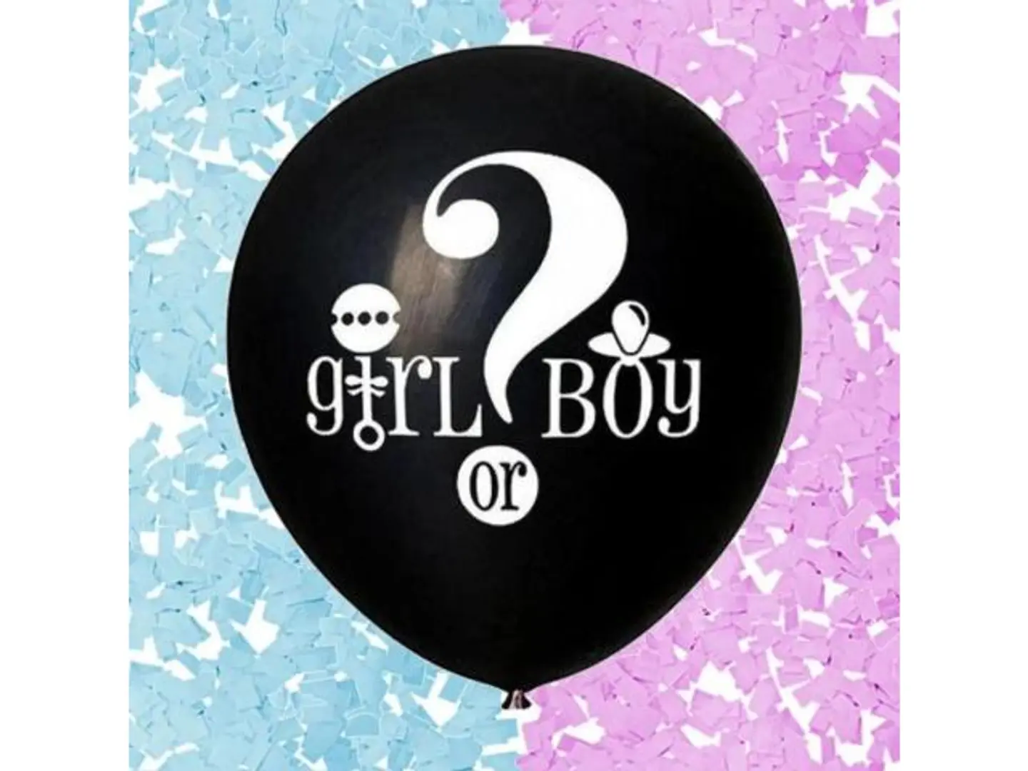 Small Gender Reveal Balloon Pink