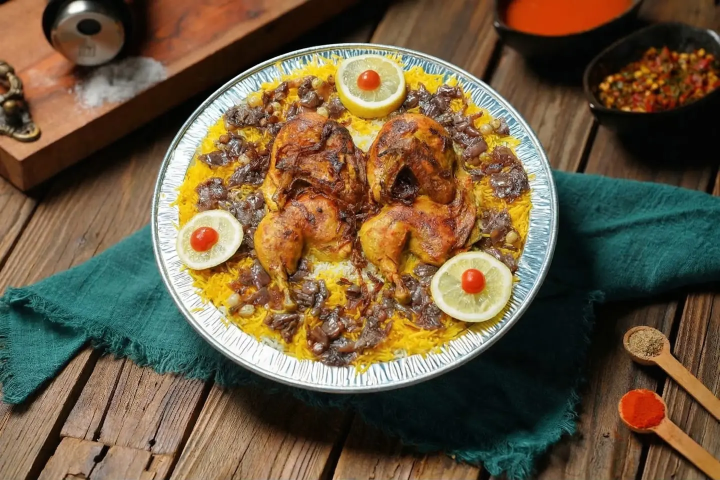 Chicken Machboos Feast