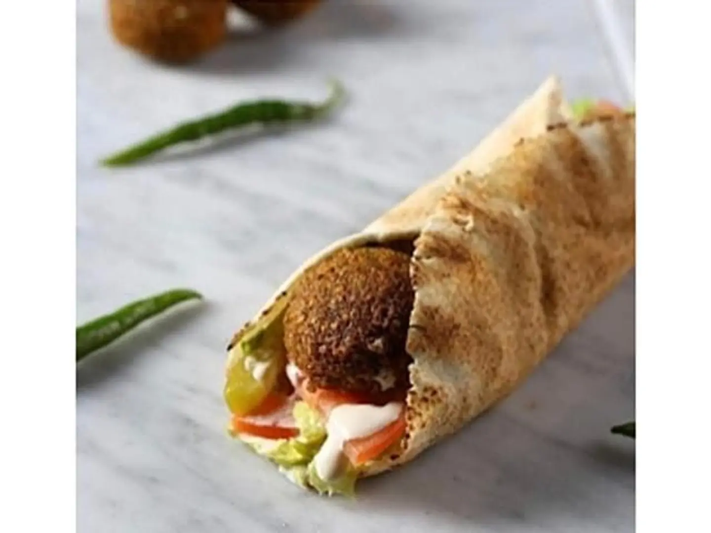 Shami Falafel With Vegetables