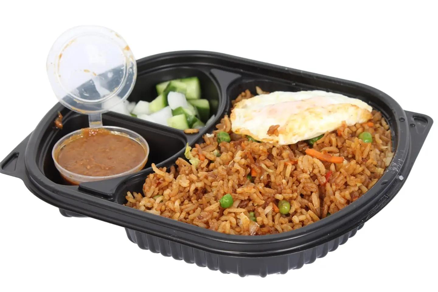 Nasi Gorn Rice With Vegetables And Eggs