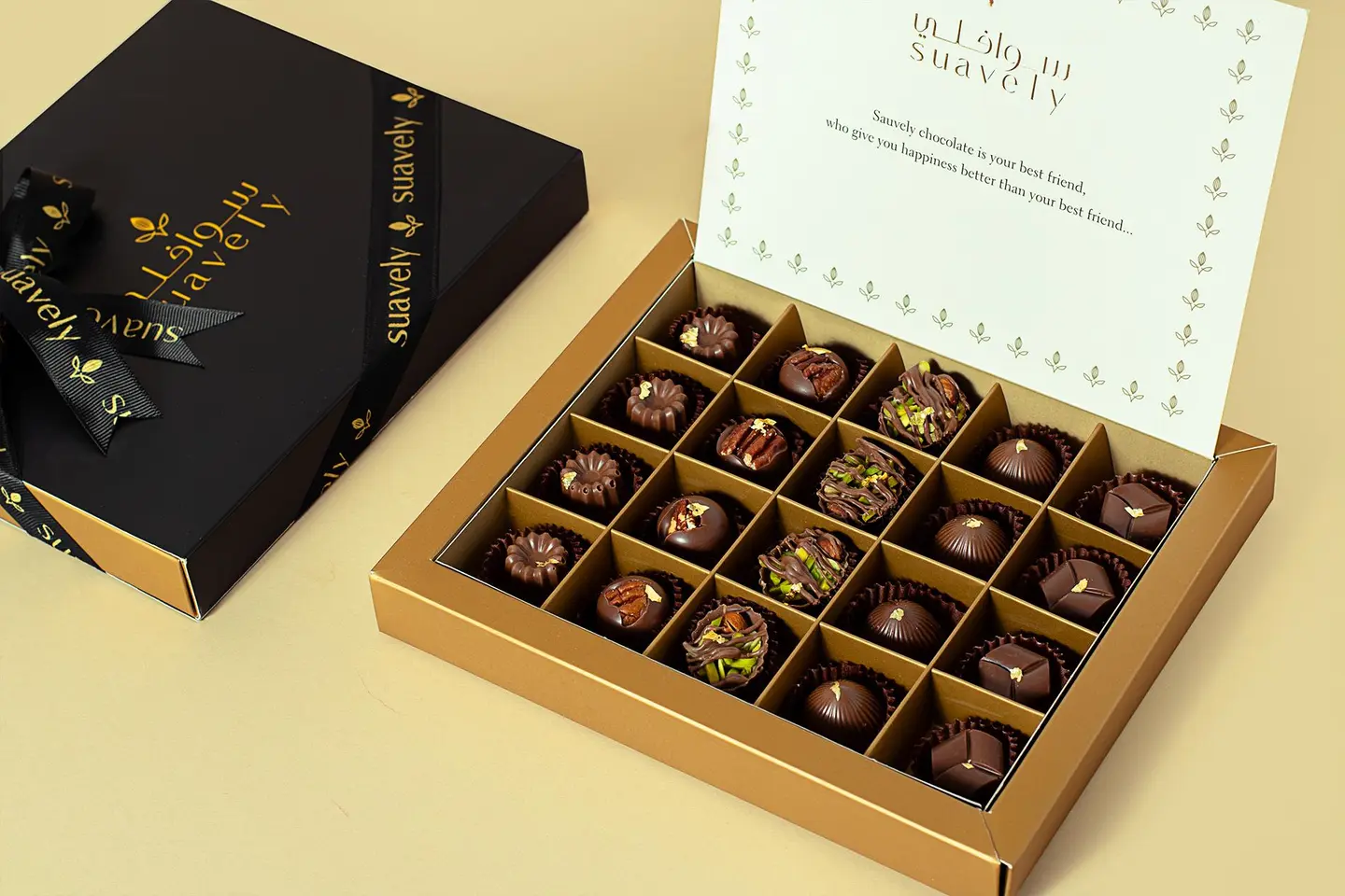 Box Of 20 Pieces Of Assorted Chocolate