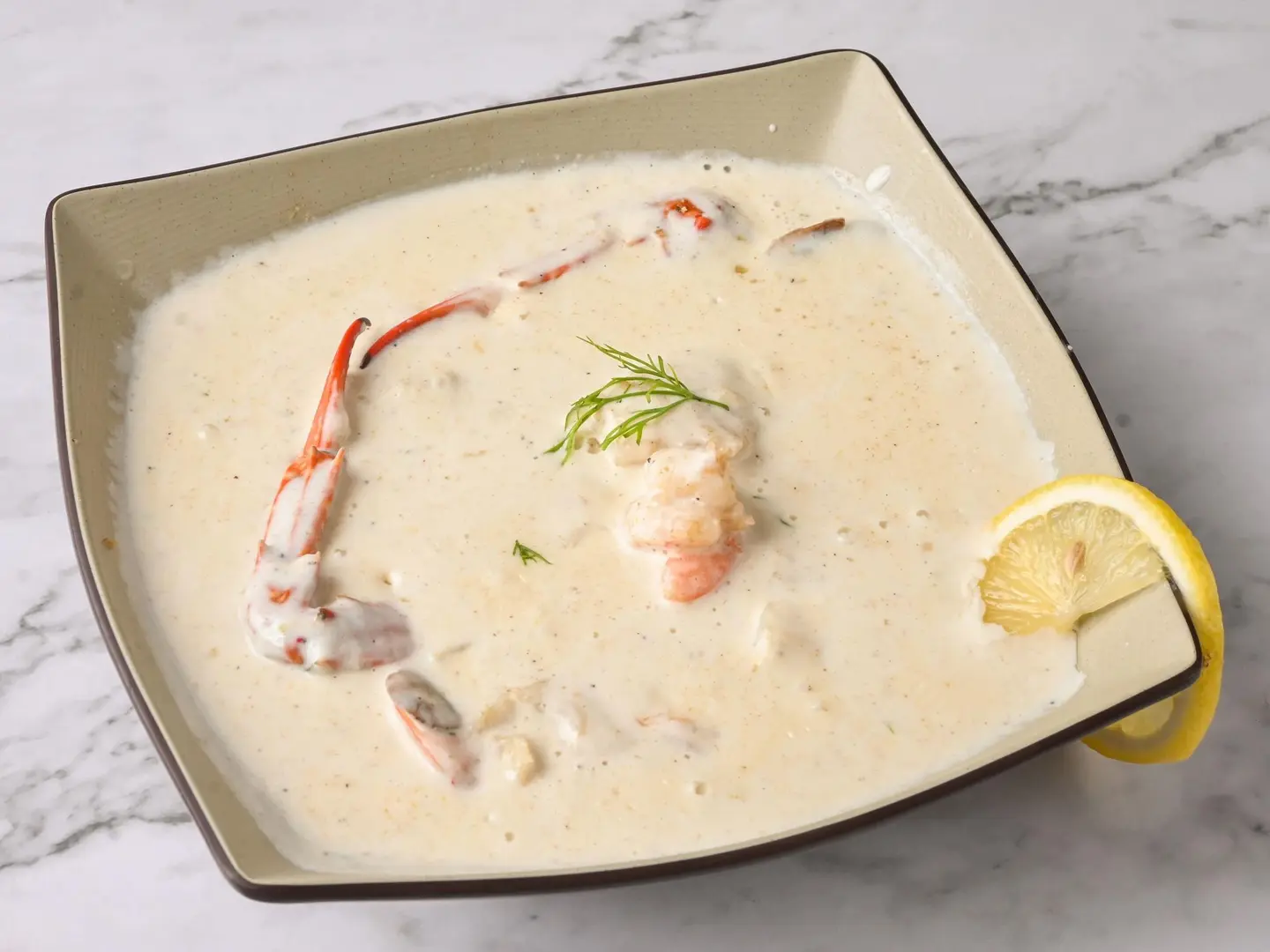 Soup Seafood With Cream
