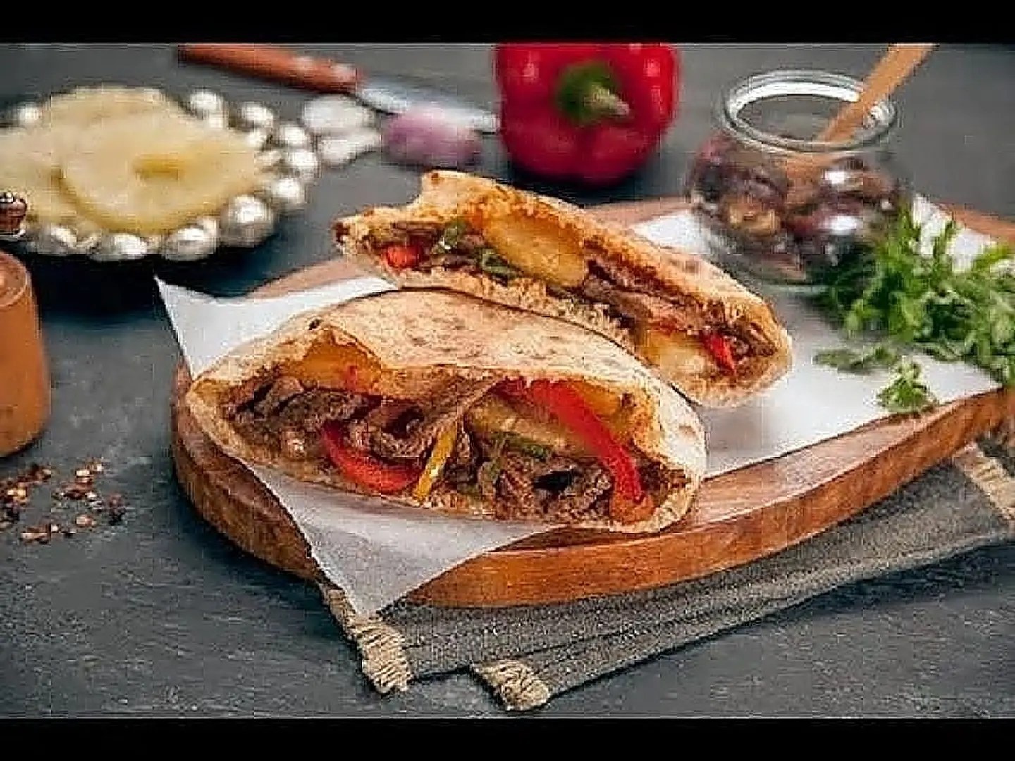 لحم خبز عادي