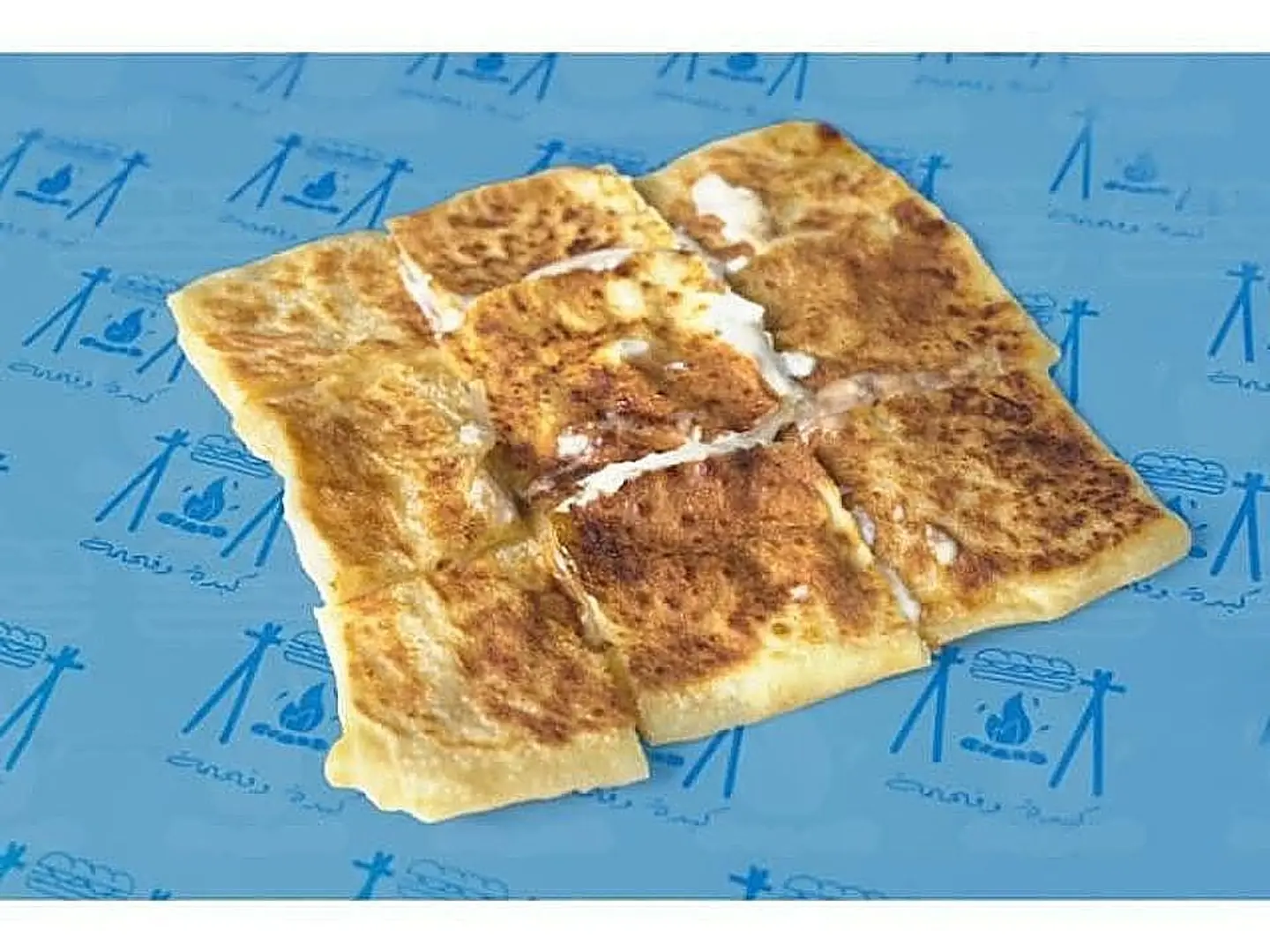 مطبق جبن بيضاء حالي