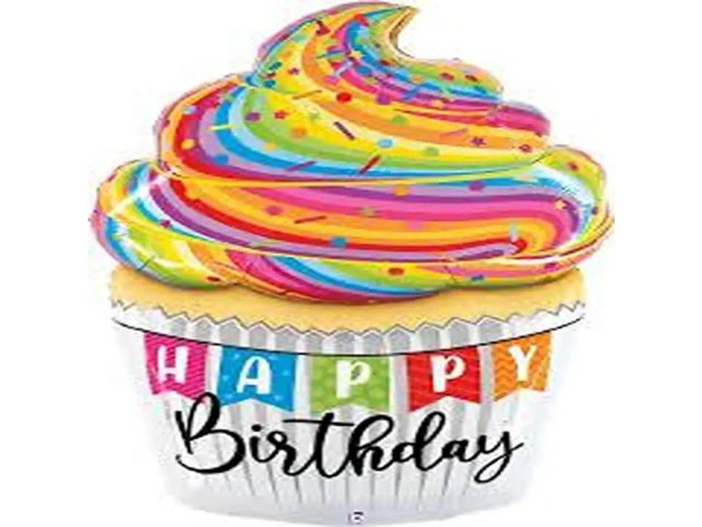 60 Inch Foil Birthday Balloon