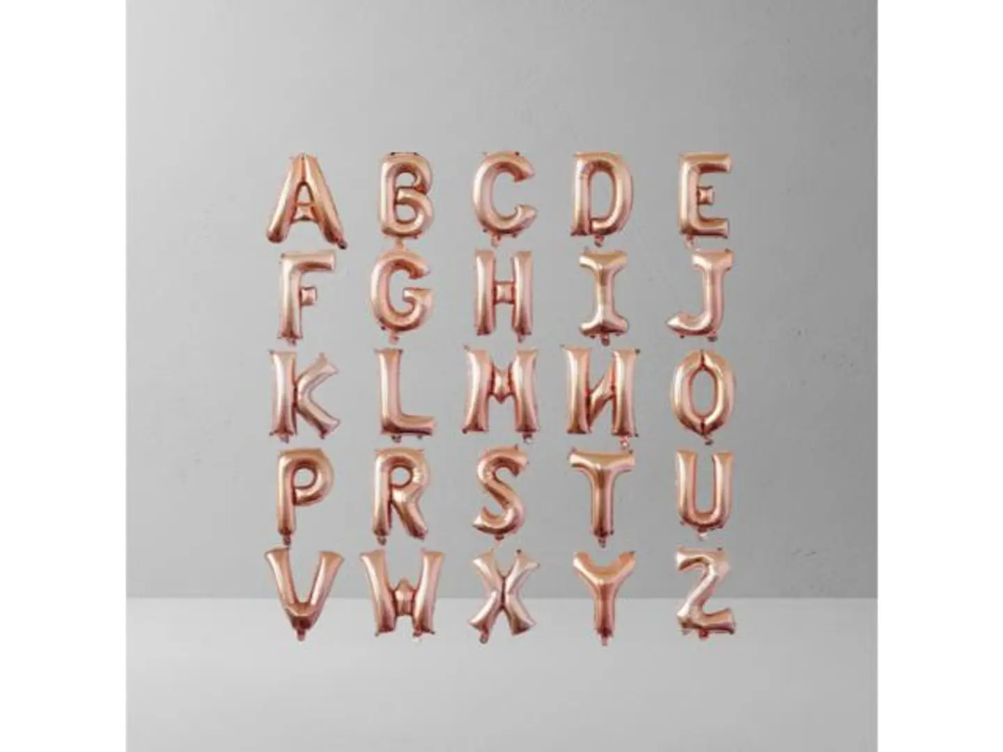 Rose Gold Letters