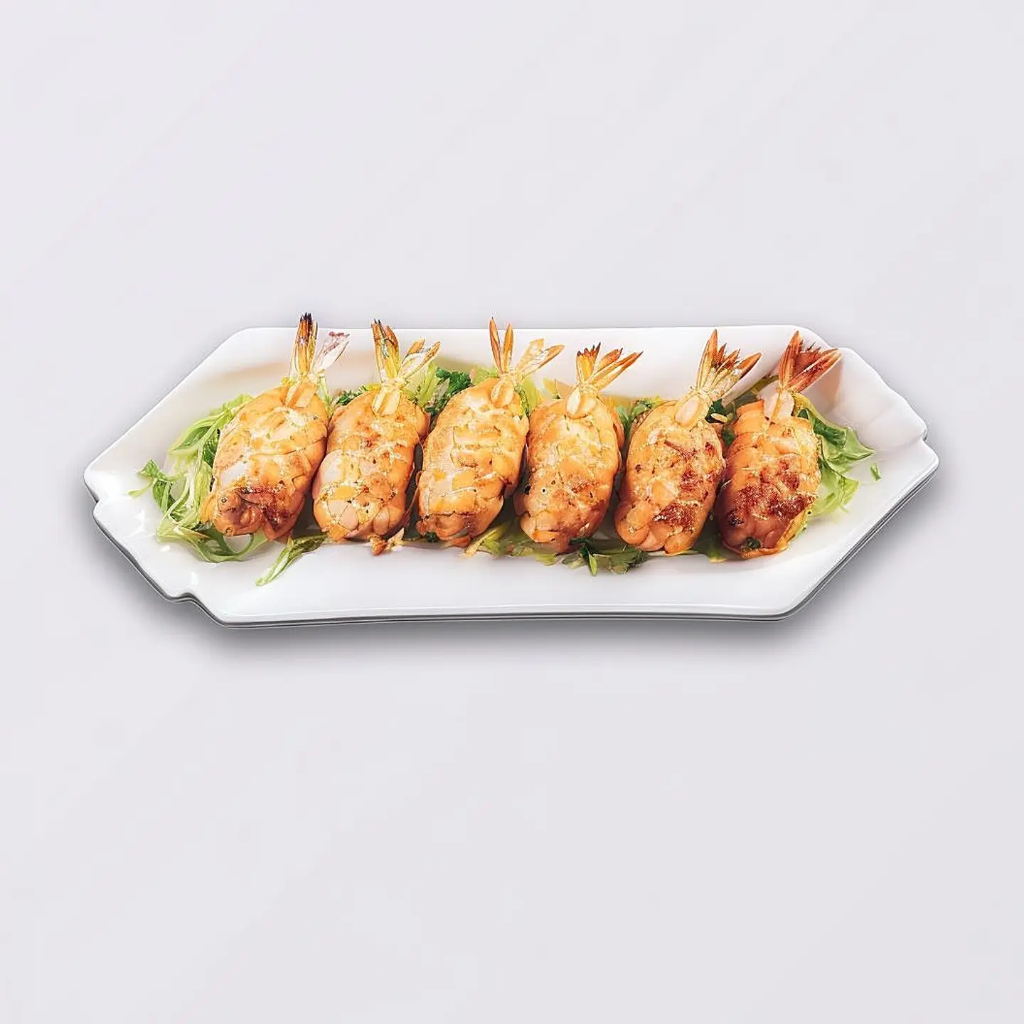 Baked Prawn Thermidor With Cheese