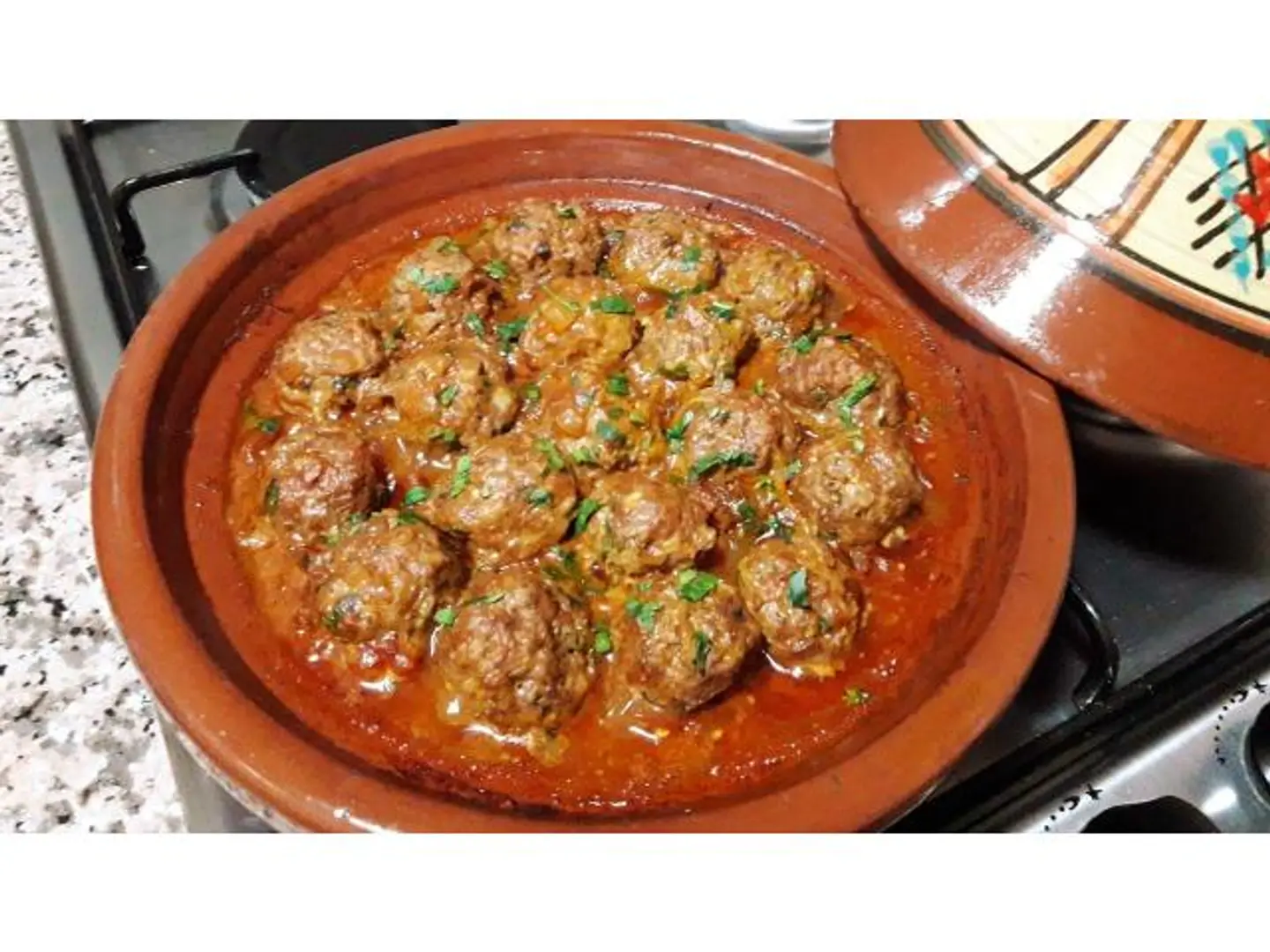 Moroccan Style Kofta Tagine