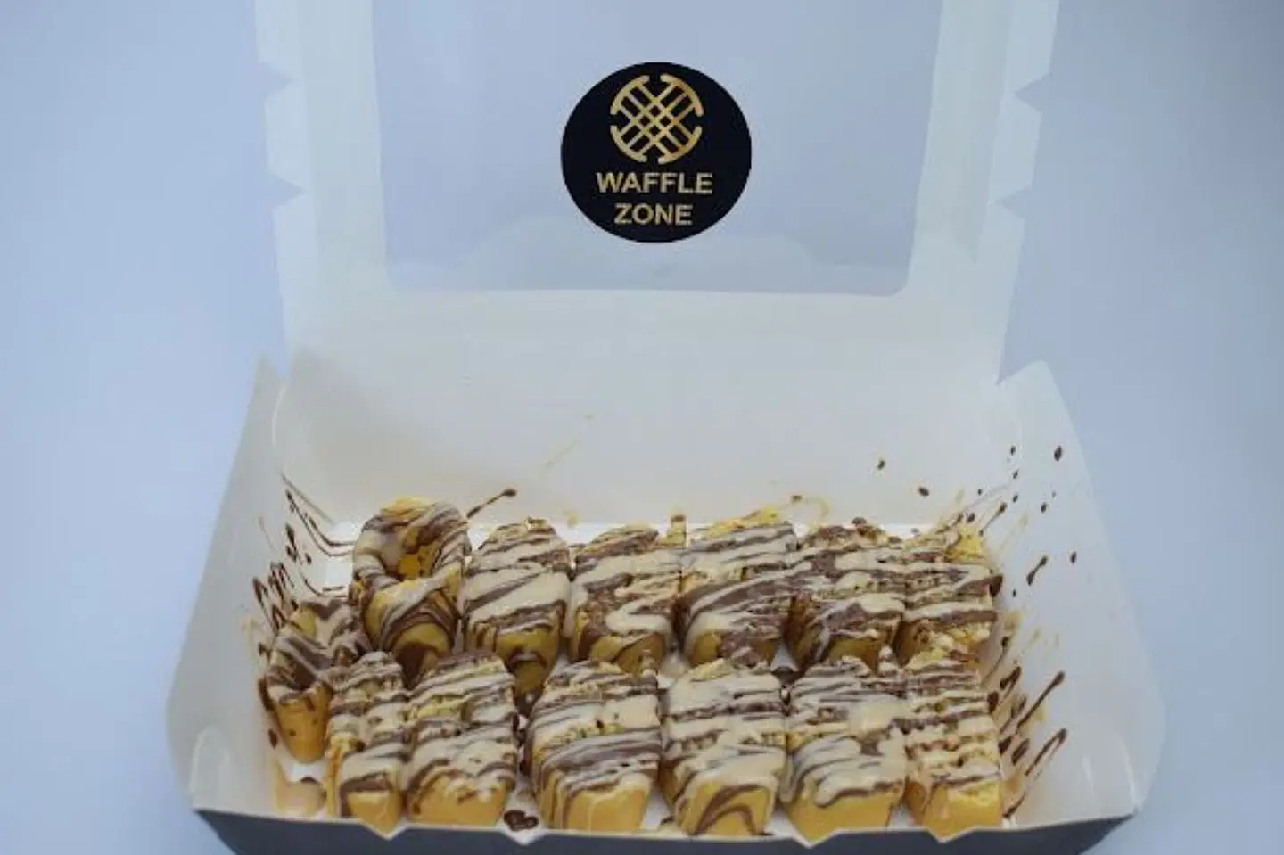 Sushi Crepe With A Mix Of Special Waffle Zone Mix