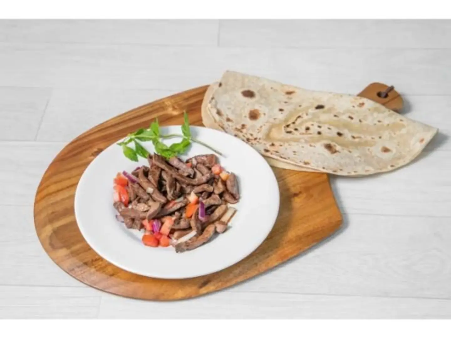 Liver Tortilla Plate