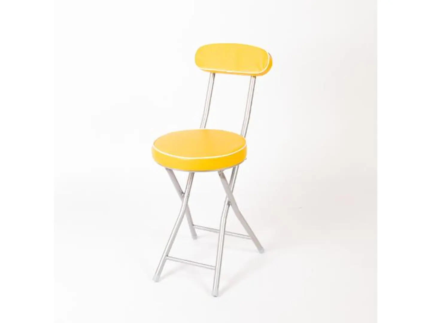 Qamra Folding Chair Foam Yellow قطعة\Pcs