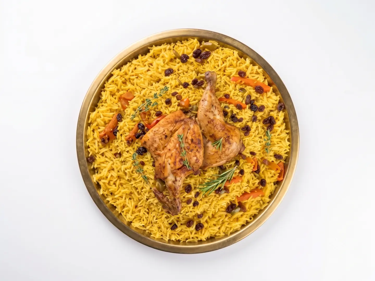 ربع شواية مع الأرز