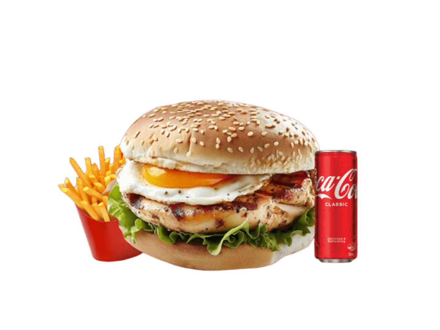 Chicken Meal With Egg