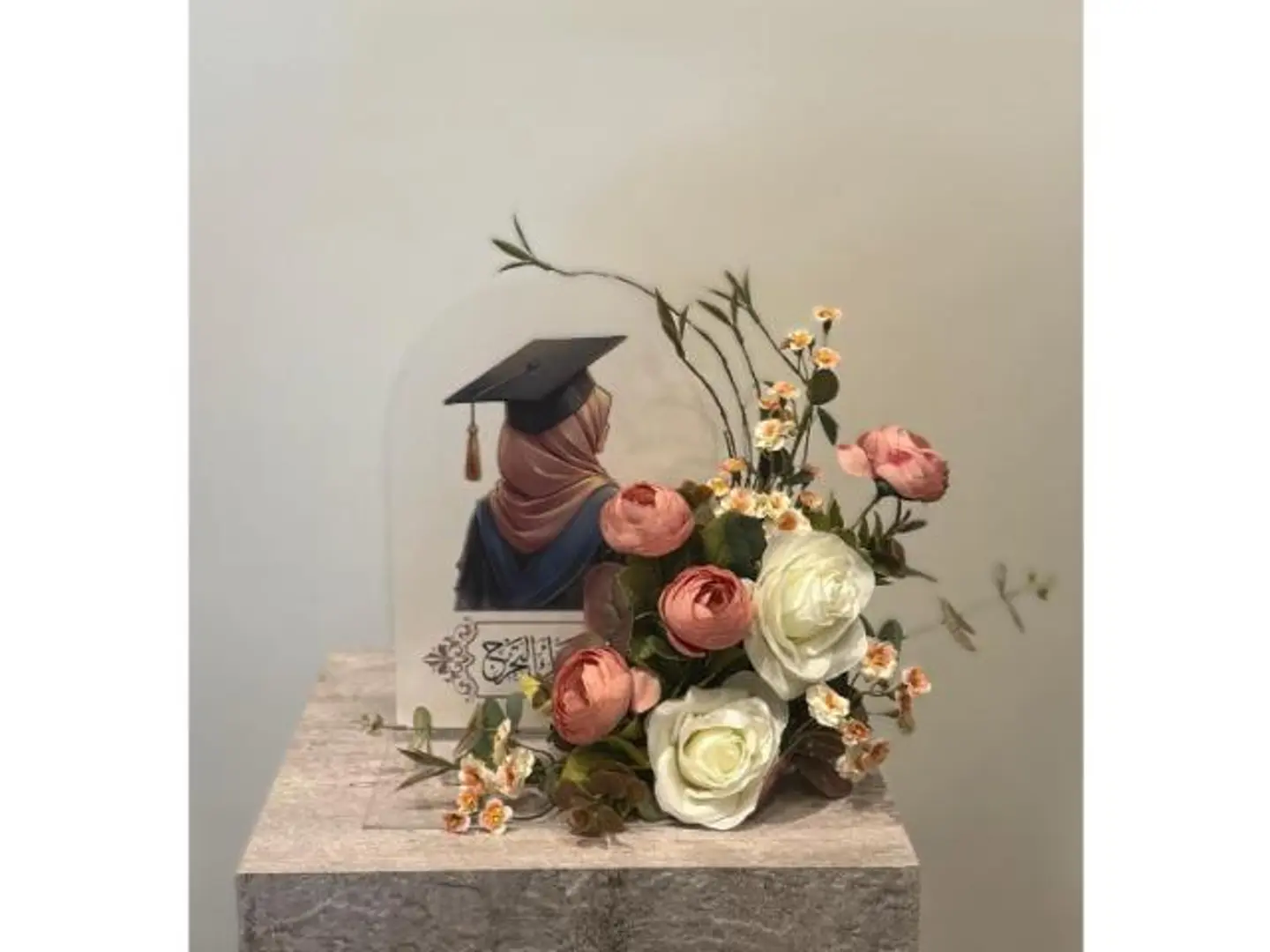 باقة ورد التخرج أكريلك