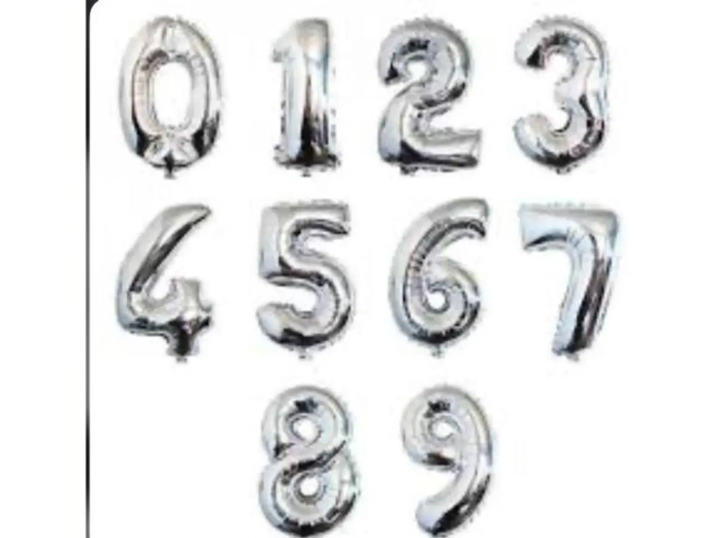 Numbers Balloon