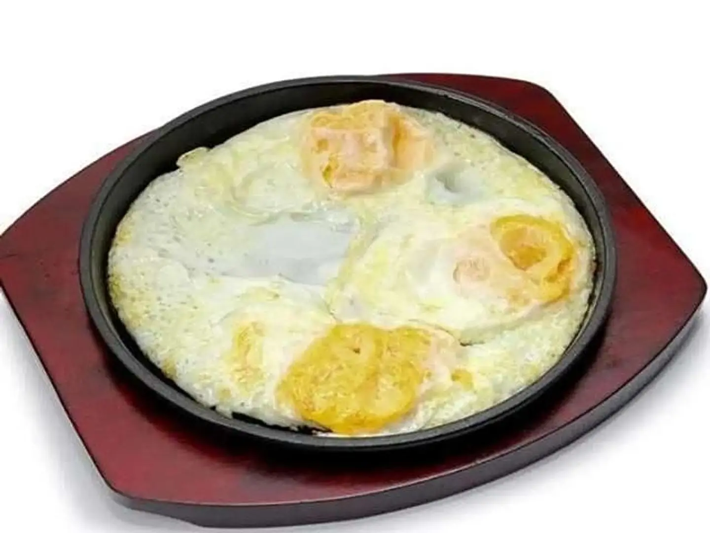 Peas With Eggs Plate
