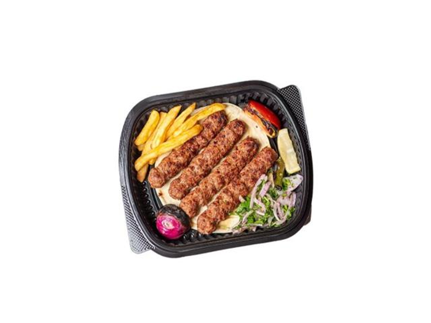 For One Person Beef Kebab