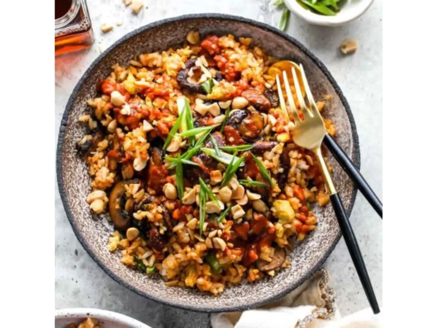 Mushroom Fried Rice