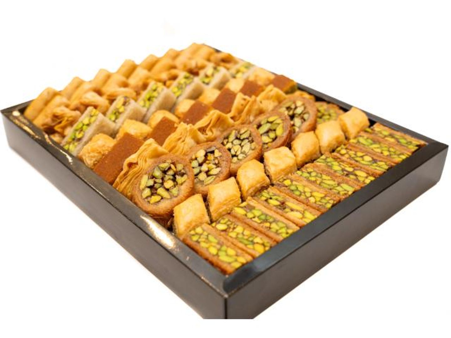 علبة بقلاوة شرقية كبير مشكل