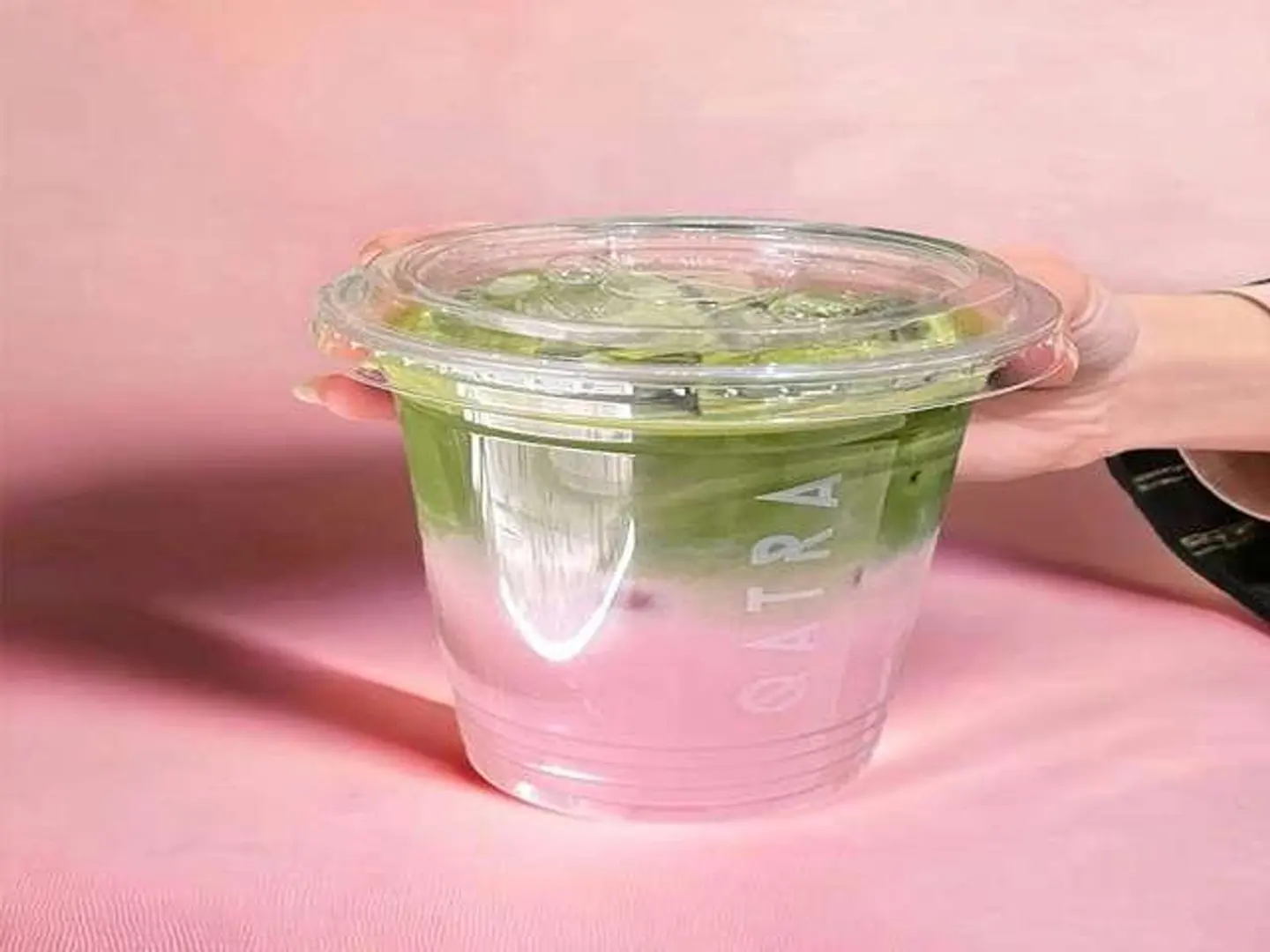 Iced Pink Matcha