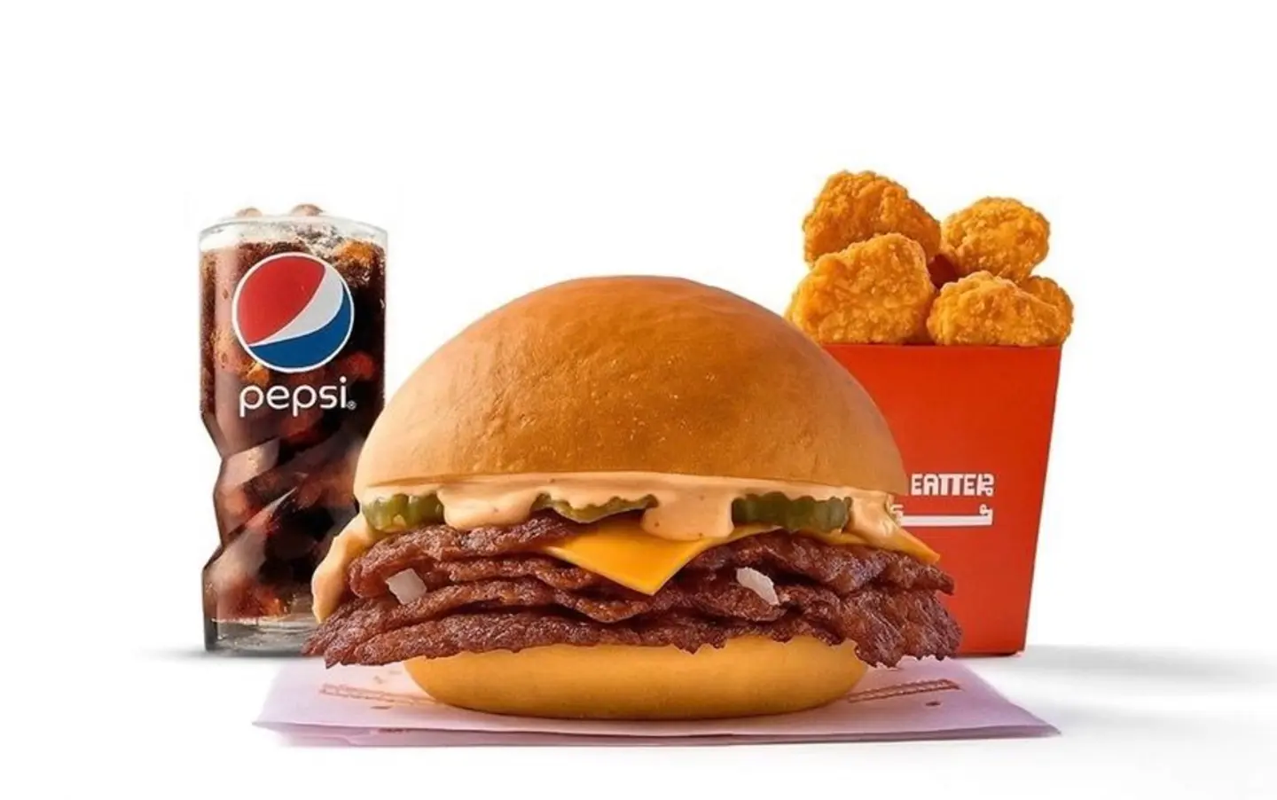 Double Smash Meal With Chicken Bits