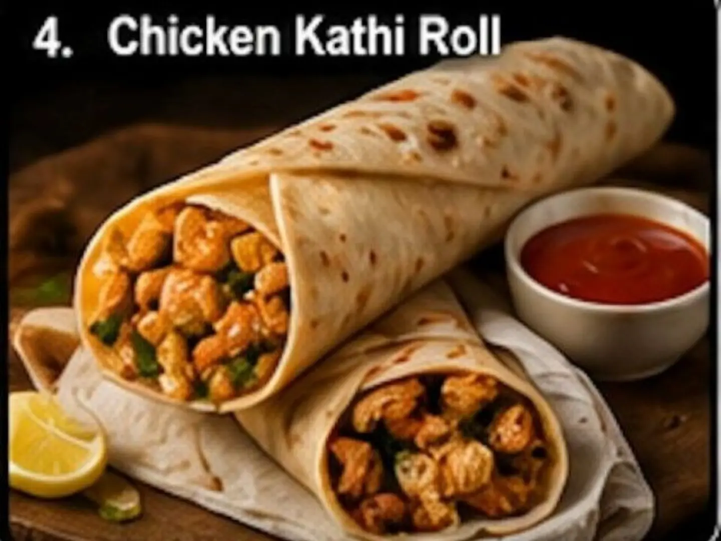 Chicken Kathi Roll