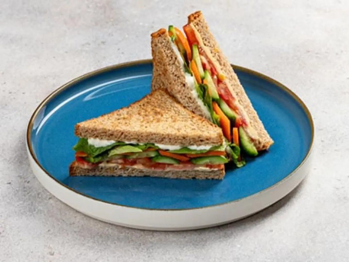 ساندويتش القمح والجبن