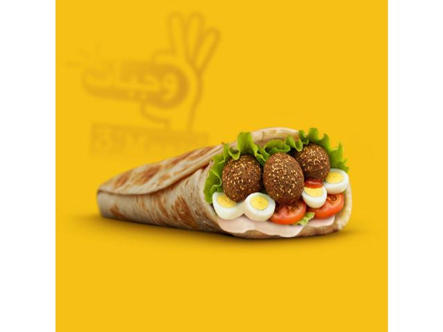 Falafel Pie With Chickpeas And Egg