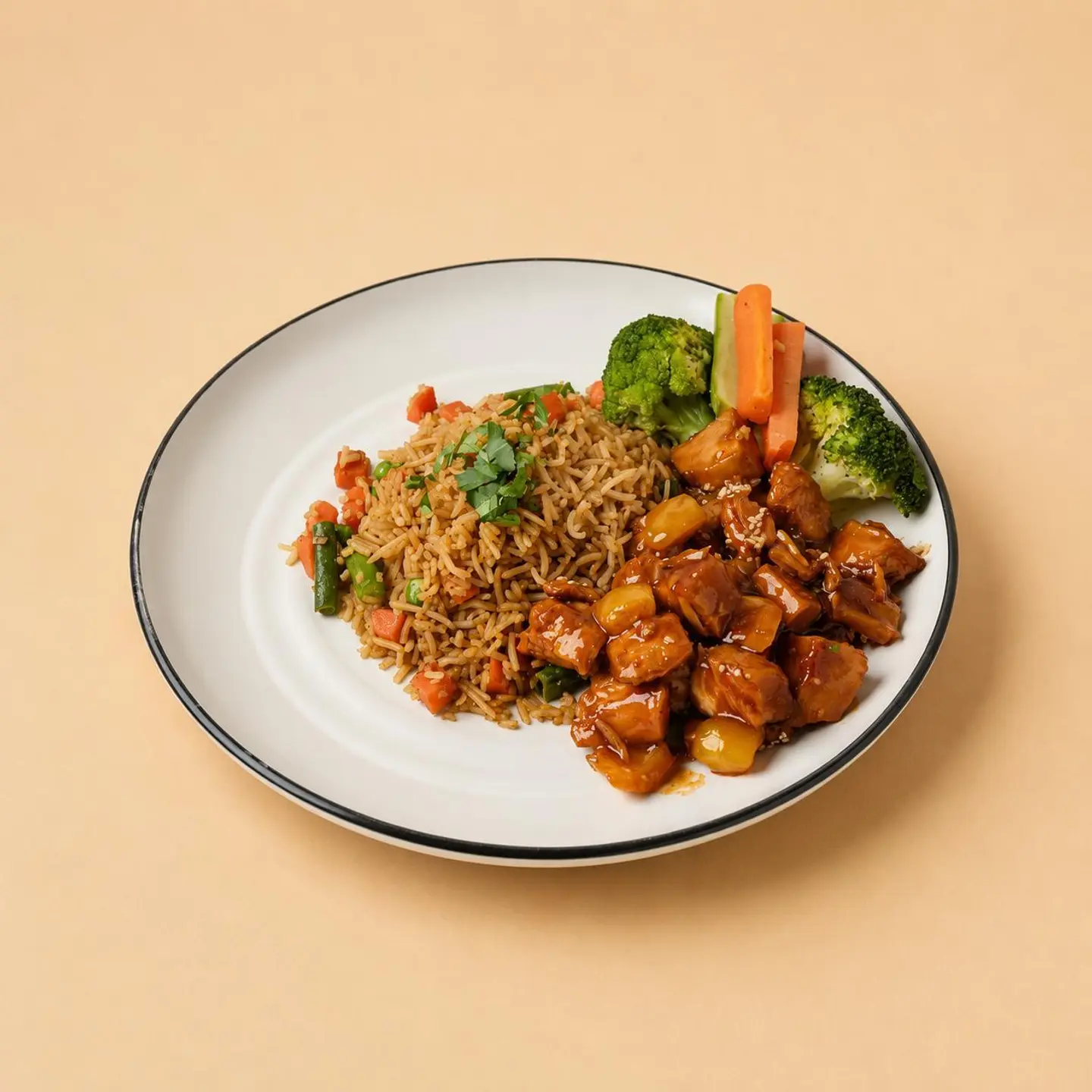 Chinese Chicken With Rice