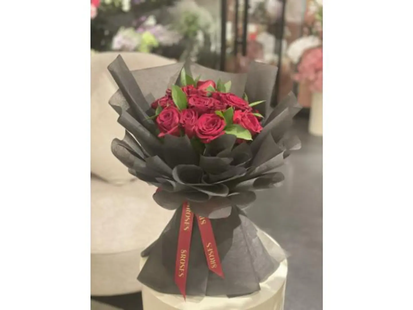 باقة أحمر كلاسيكي