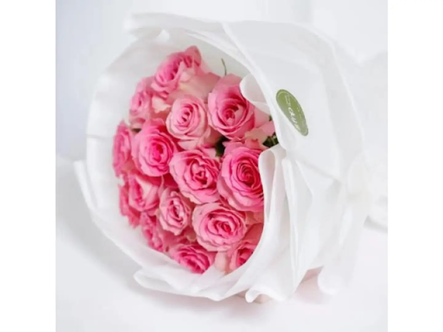 الورود الوردية الغريبة