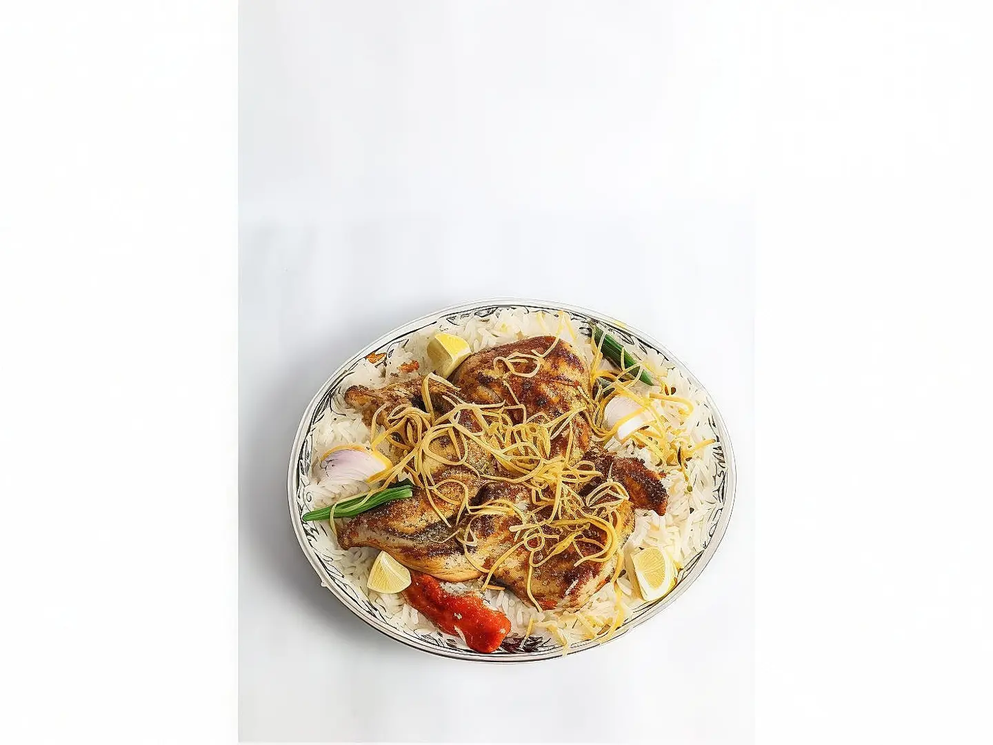 Madbi Whole Chicken With Shabi Rice