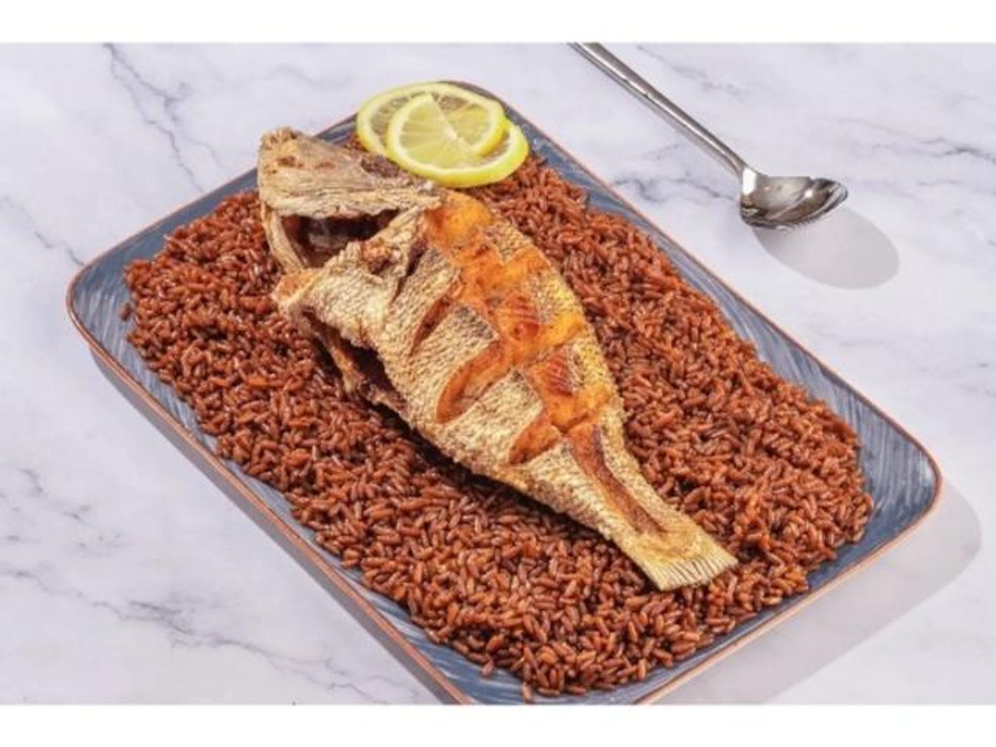 One Hamour Fish