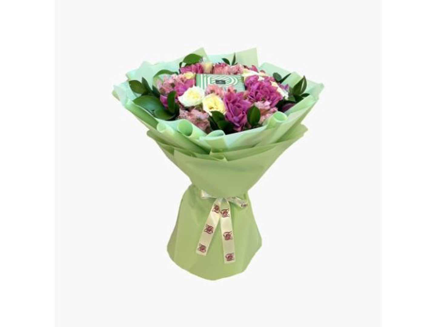 Patchi Chocolate With Mauve Bouquet