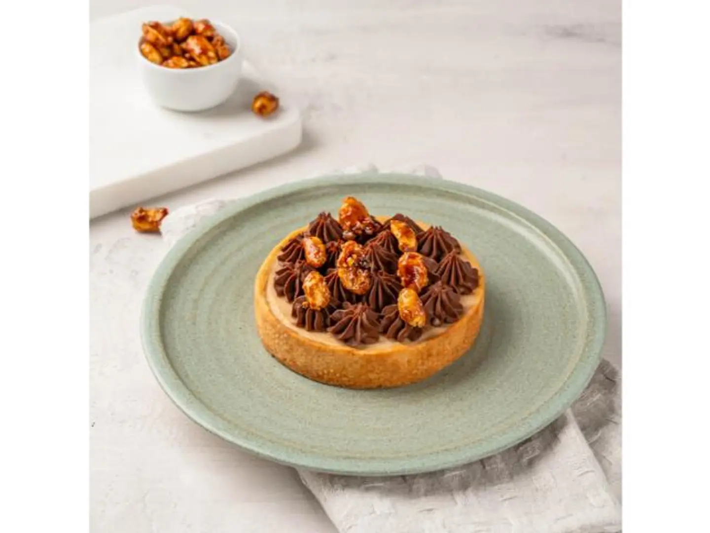 تارت الشوكولاتة والفول السوداني