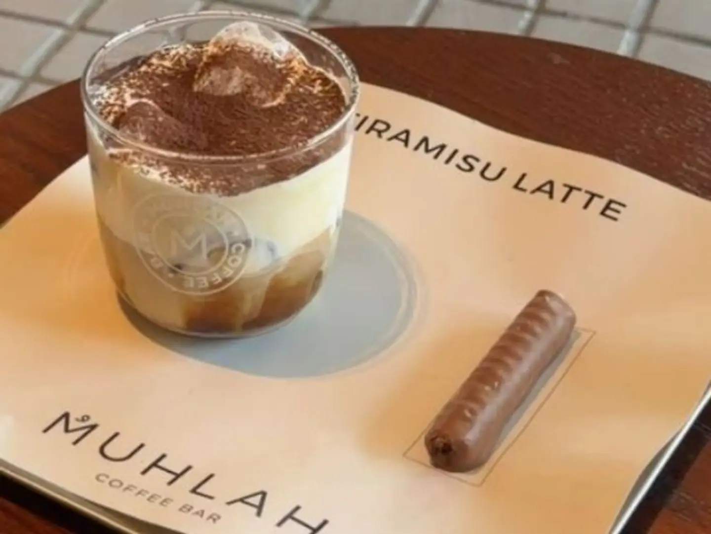 Ice Tiramisu Latte