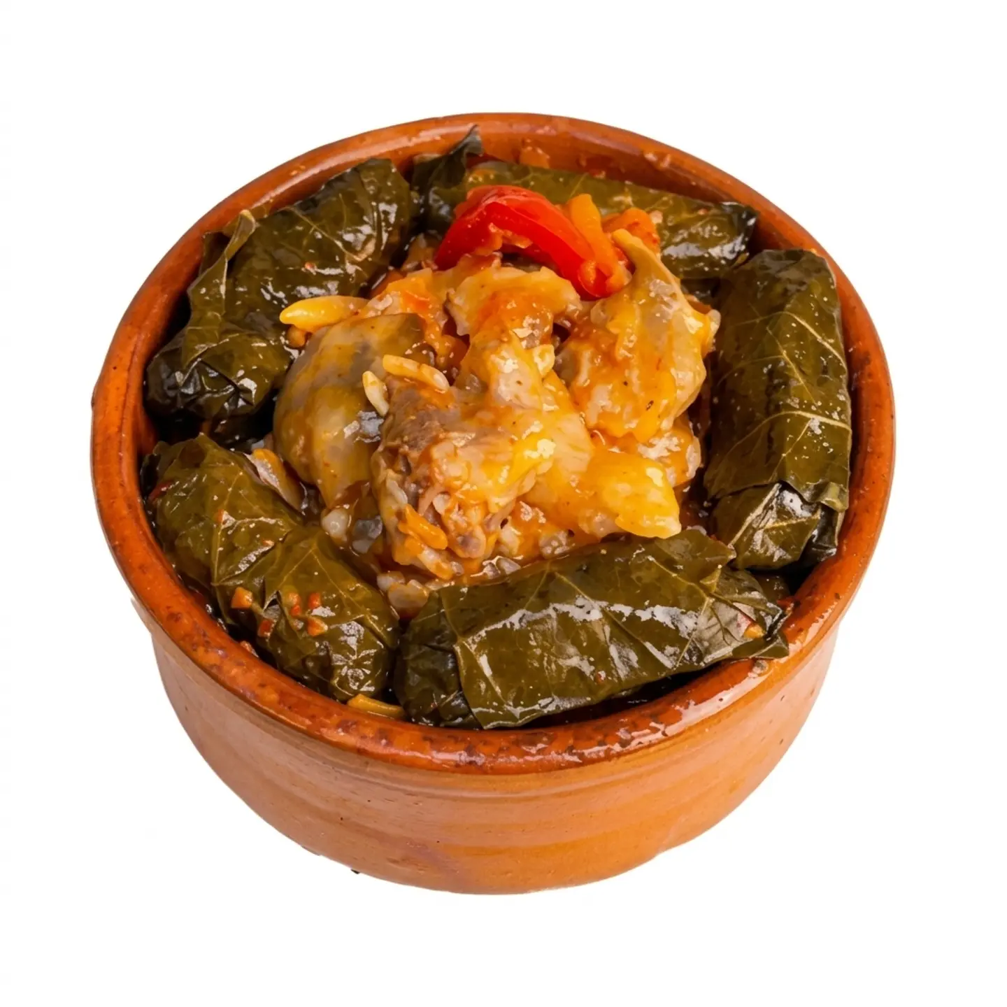طاجن حافر البقر وورق العنب