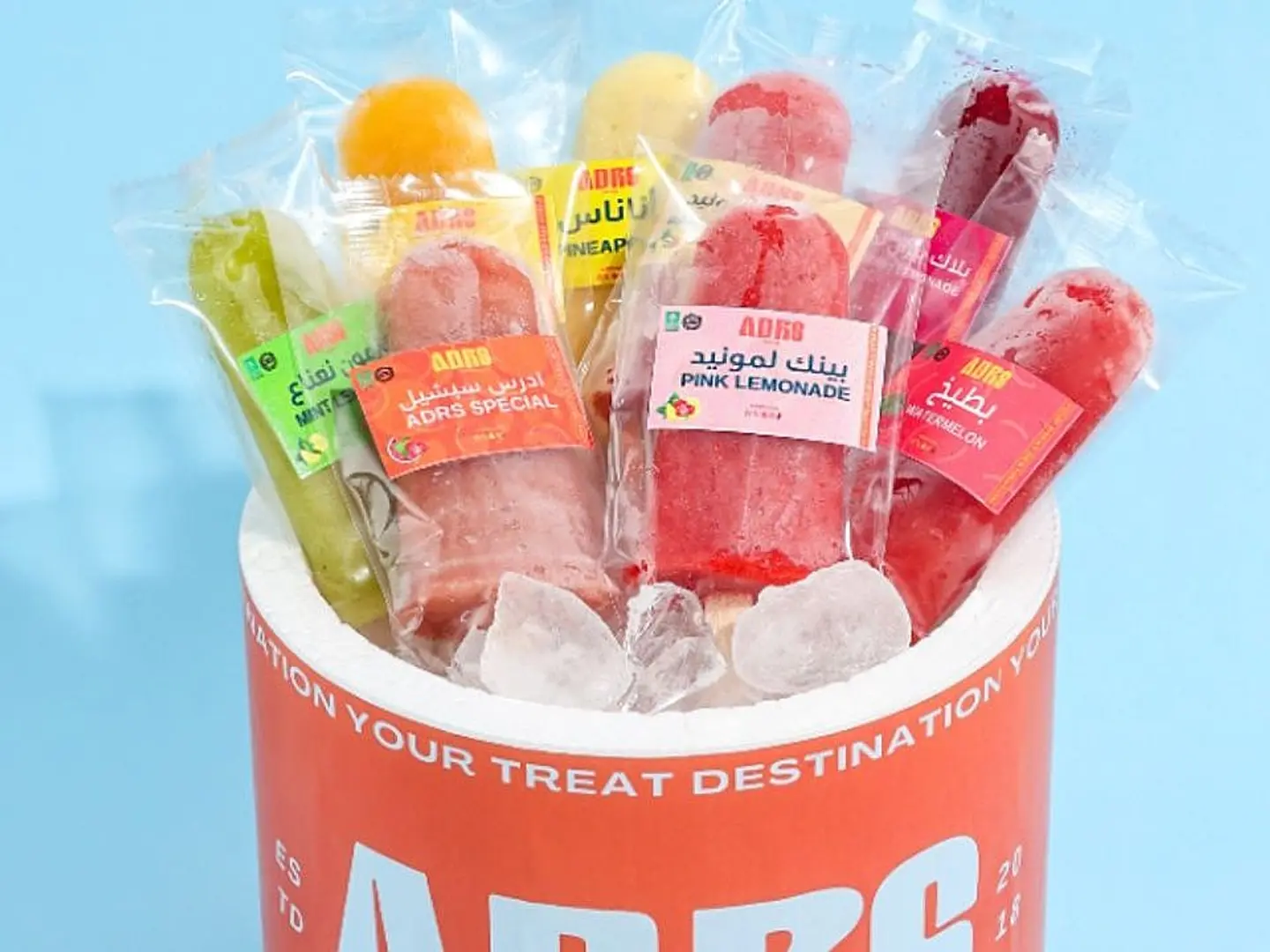 Mini Popsicle Box 8 Pc's Mix